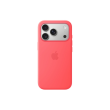 Apple iPhone 17 Pro Silicone Case with MagSafe – Bright Guava Apple