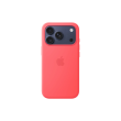 Apple iPhone 17 Pro Silicone Case with MagSafe – Bright Guava Apple