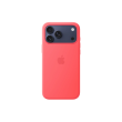 Apple iPhone 17 Pro Max Silicone Case with MagSafe – Bright Guava Apple