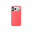 Apple iPhone 17 Pro Max Silicone Case with MagSafe – Bright Guava Apple