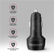AXAGON PWC-PQ48 Car charger 48W, USB-A + USB-C, PD3.0/PPS/QC4+/SFC, Black