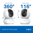 TP-LINK Tapo C250 Pan/Tilt AI Home Security Wi-Fi Camera PTZ