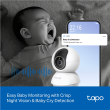 TP-LINK Tapo C250 Pan/Tilt AI Home Security Wi-Fi Camera PTZ