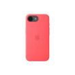 Apple iPhone 17e Silicone Case with MagSafe – Bright Guava Apple