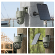 Reolink TrackMix Series G770 Camouflage with Solar Panel 2 4G LTE Dual-Lens Battery Security Camera PTZ 4 MP