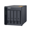 QNAP High-performance Desktop SATA 6Gbps JBOD Storage Enclosure TL-D400S Black