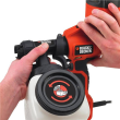 BLACK & DECKER Paint Spray Gun, 1200 ml HVLP200-QS