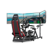 Next Level Racing Floor stand Round Tube Freestanding Single Monitor Stand Up to 3x43 "