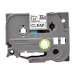Brother TZE-151 Laminated Tape Black on Clear