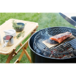 Barbecook Stainless steel saucepot with brush, 10.5 x 7.5 x 23 cm BC-ACC-7211