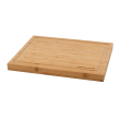 Barbecook Bamboo cutting board with groove FSC, 40 x 30 x 3 cm (per 3 pcs) BC-ACC-7306