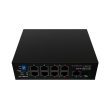 Lanberg Switch PoE 4xBT 4xAT SFP/ETH Din Unmanagment Fast Ethernet ILFE-8P-1GE-1S-120 Unmanaged