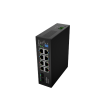 Lanberg Switch PoE 4xBT 4xAT 4xSFP Din Unmanagment Gigabit Ethernet ILGE-8P-2S-120 Unmanaged