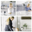 Reolink 4K Dual-Band Wi-Fi 6 Indoor Camera with Auto Tracking E Series E340 PTZ