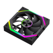 Gamemax FN12A-N2 WL Case fan Black