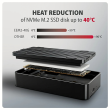 AXAGON EEM2-40G USB-C 40Gbps external enclosure for M.2 NVMe SSD