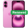 Apple Renewed Grade C iPhone 16 Plus Pink