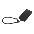 Lanberg USB-C M/M Lanyard/Keychain Cable, 0.3 m, 240 W CA-CMCM-10LN-0003-BK