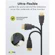 Goobay HDMI High‑Speed Cable with Ethernet Soft 0.5 m