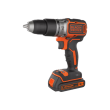 Black&Decker Hammer Drill BL188K-QW 18V BL 1Batt 400mA Kitbox BLACK & DECKER
