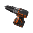 Black&Decker Hammer Drill BL188K-QW 18V BL 1Batt 400mA Kitbox BLACK & DECKER