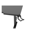 Genesis Gaming Desk Holm 160 Modular Corner Black/Anthracite