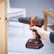 BLACK & DECKER Impact driver-drill BDCHD18-QW 18 V