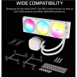 Corsair Liquid CPU Cooler 360 RS ARGB White