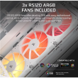 Corsair PC Case 3200D RS ARGB White