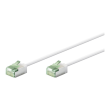 Goobay 74357 Ultra-Flexible CAT 8.1 Patch Cable, Slim, U/FTP, 0.15 m, White Goobay