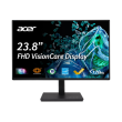 Acer Vero B247Y Series Monitor 60cm 23.8'' FHD ZeroFrame IPS 120Hz 16:9 4ms(GTG) 250nits VGA HDMI DP MM Audio In/Out AdaptiveSync EU Black Acer