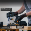 Batavia B.V. 18V Cordless Orbital Sander 125mm; Compact and balanced design for precise sanding