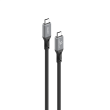 Cablexpert CCBP-USB4-CMCM240-0.3M Premium USB4 Type-C charging and data cable, 40 Gbps, 240 W, 0.3 m Cablexpert