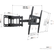 Vogels Wall mount UP 4053 Full-Motion TV Wall Mount M 32-65 "
