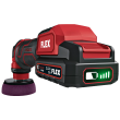 The smart cordless polisher 12 V, rotary and random orbital free-running PXE 80 12-EC/2.5 SET