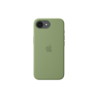 Apple iPhone 17e Silicone Case with MagSafe – Light Moss Apple