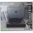 SALE OUT. Muse MT-107 BTO Turntable Stereo System, Black/Brown Muse Turntable Stereo System with Bluetooth Out MT-107 BTO