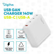 Digitus USB GaN Charger 140W, 3x USB-C, 1x USB-A DA-10305