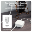 Hyper HyperJuice 70W USB-C GaN Travel Charger, White HJ1003WHWWGL