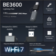TP-LINK BE3600 Dual Band Wi-Fi 7 Mini Wireless USB Adapter Archer TBE230U 2.4 GHz, 5 GHz