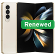 Samsung Renewed Grade A Galaxy Z Fold 4 Beige