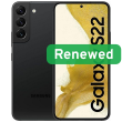 Samsung Renewed Grade Factory-sealed Galaxy S22 Black