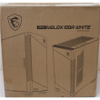 SALE OUT. MSI MPG VELOX 100R White PC Case, Mid-Tower, USB 3.2, Audio-out, Mic-in MSI PC Case MPG VELOX 100R WHITE