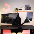 Arozzi Alzare AZ-ALZARE-LH-BK Adjustable