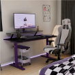 Arozzi Gaming Desk Arena Medium Purple