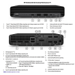 HP Renewed Grade B EliteDesk 805 G6 Desktop Mini AMD Ryzen 5 PRO