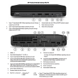 HP Renewed Grade B ProDesk 400 G6 Desktop Mini Intel Core i5