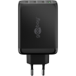 Goobay 100 W USB-C PD GaN Multiport Fast Charger, Black