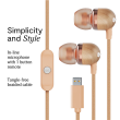 Marley Wired Earbuds Smile Jamaica Built-in microphone