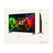 LG QNED 4K evo AI Mini LED TV 43QNED8EB3F 43